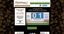 Desktop Screenshot of lifirewood.com